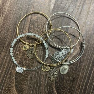 Alex & Ani Bracelets Set Of 5 B39